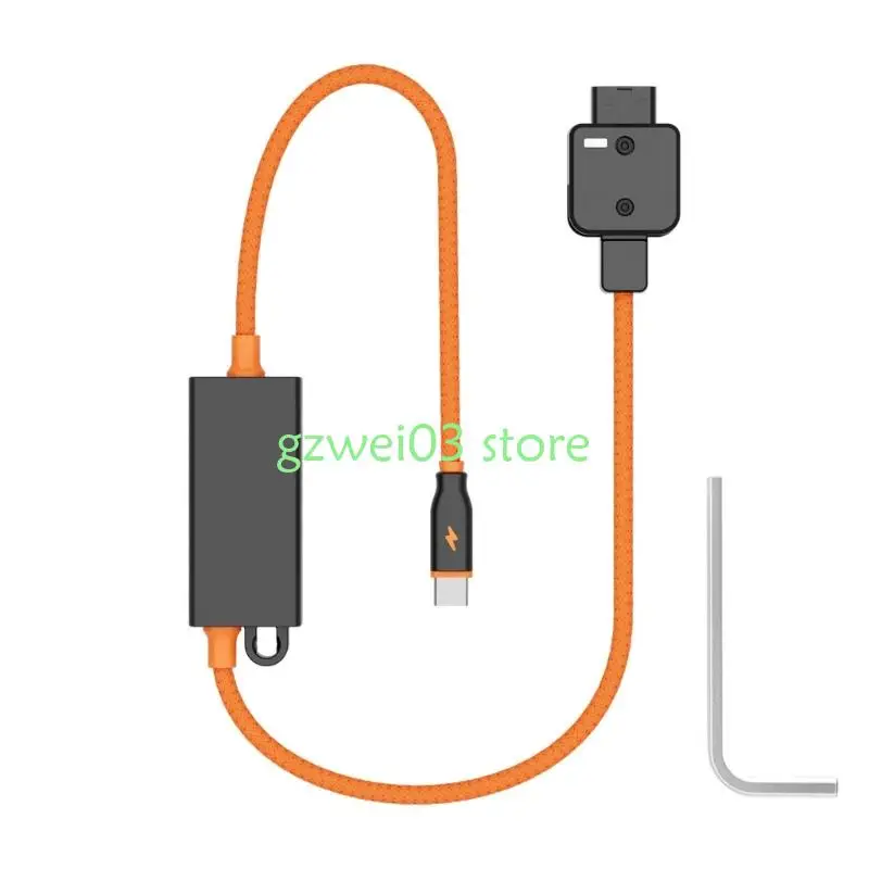 

Y8AC 20INCH D TAP USB C Power Cable PD65W быстро зарядка шнур для камер и телефонов