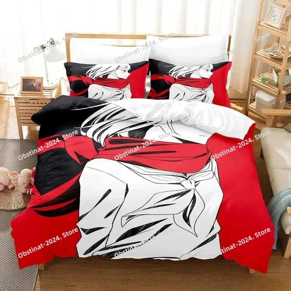 Fashion 3d Print Anime Kagerou Project Bedding Set Single Twin Full Queen King Size Bed Set Adult Kid Bedroom Duvet cover Sets