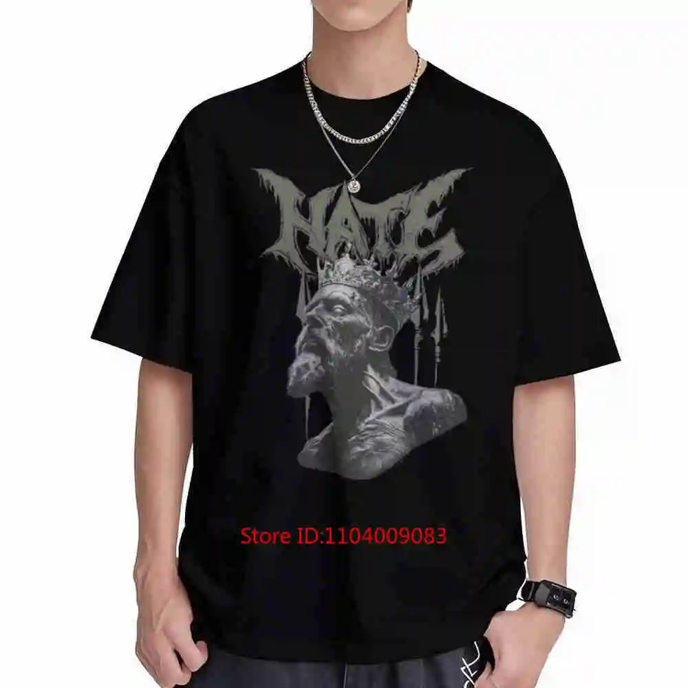 Hate Bellum Regiis Metal Blade Short Sleeve Tee 100% Cotton T-Shirt