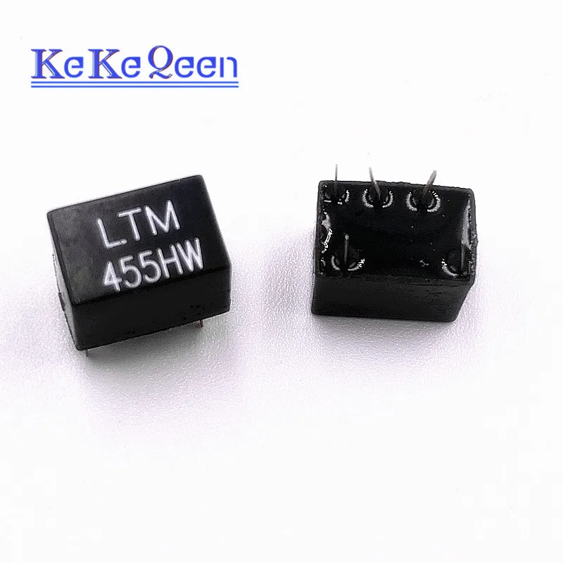 10PCS LTM455FW LTM455GW LTM455HW 2+3 5Pin LTM455F LTM455G LTM455H CFWM 455F 455G 455H 455KHz NEW Original