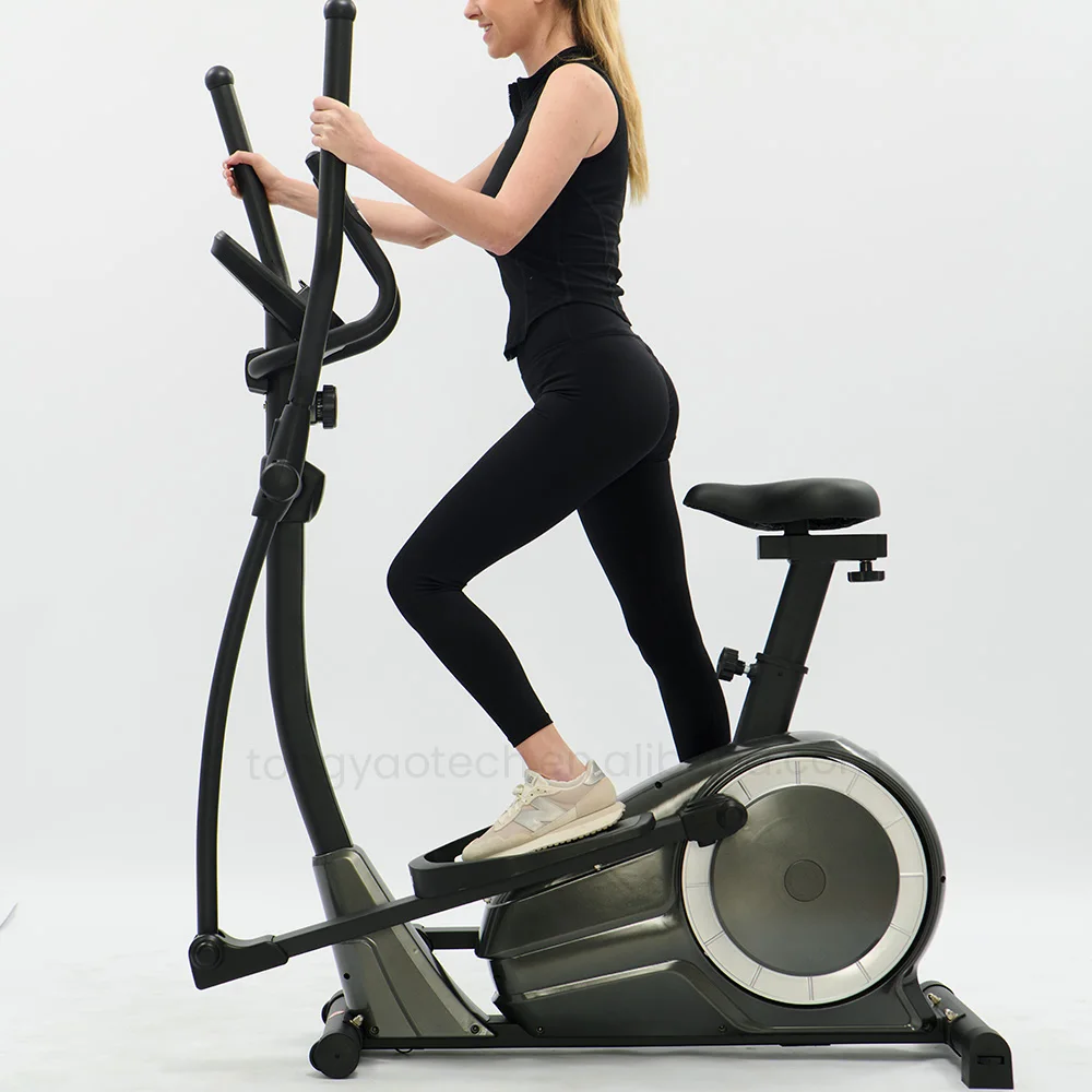 Fitnessgeräte Magnetischer Cross-Trainer Ellipsentrainer für Fitness