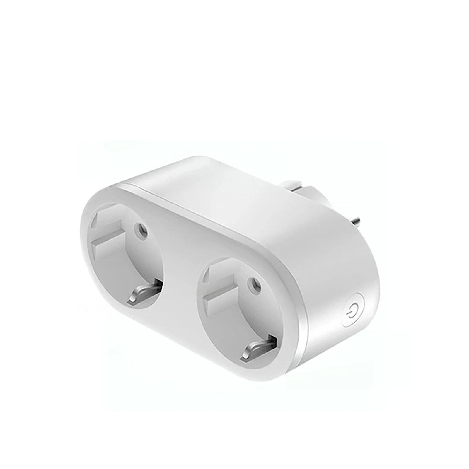 WiFi EU Smart Double Plugs Group Controller Real-time Monitoring for Tuya for Smart Life App