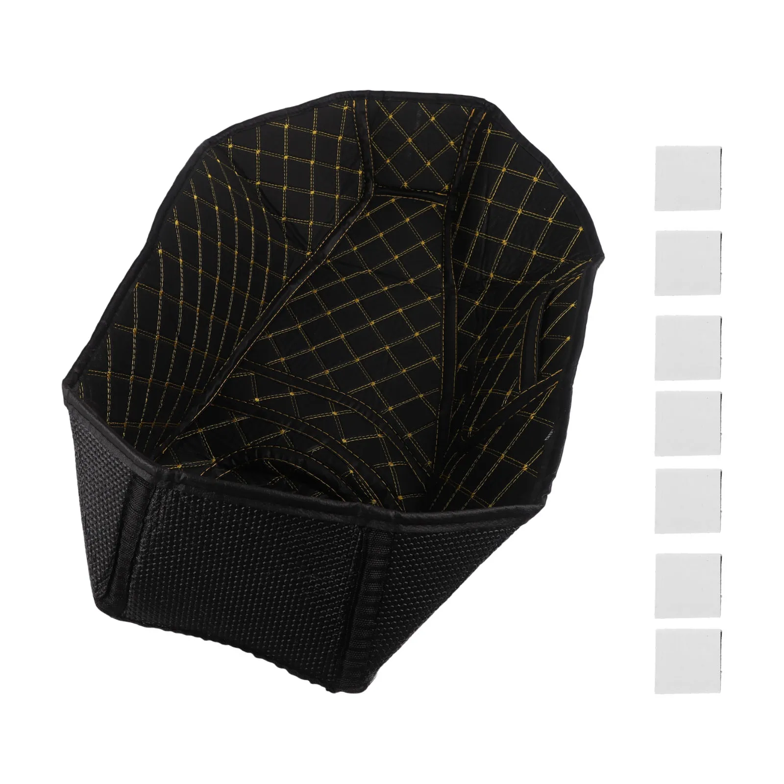 

As Shown In The Figure Motorcycle Storage Liner Easy Install Motorcycle Liner Optimal Storage Solution PU Leather Trunk Lining