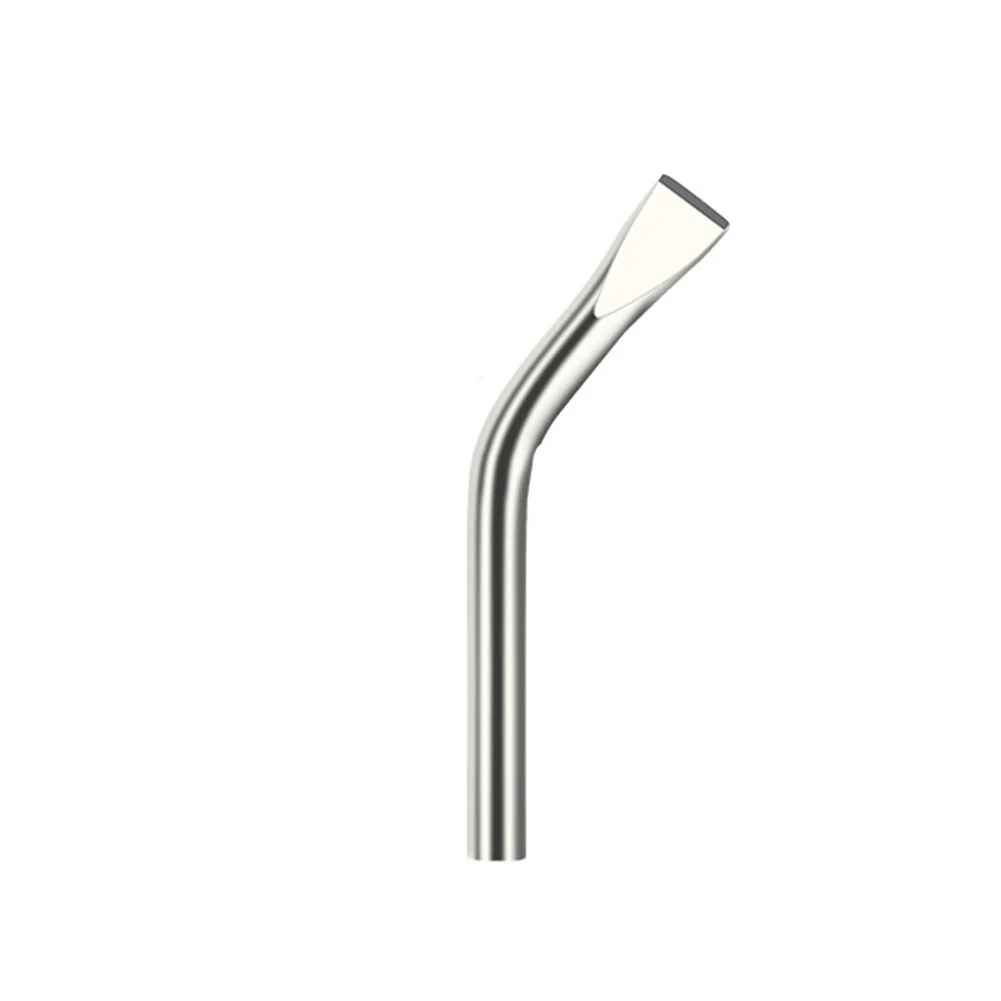 1pc Soldering Iron Tip 9.7mm Bent Flat Tip For 80W External Heating Soldering Irons Welding Tools Accessories