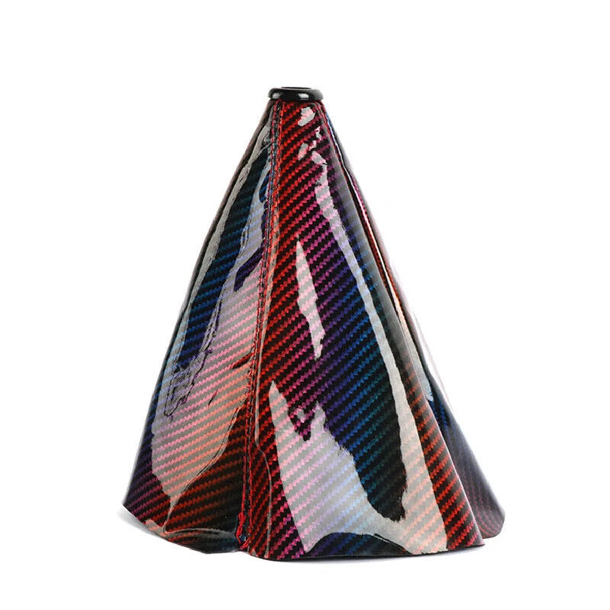 Colorful Carbon Fiber Shift Boot Stitch Cover for Gear Cover Shifter Shift Knob MT AT