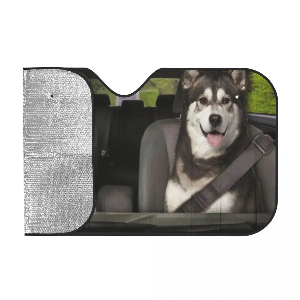 Dogs Car Windshield Sunshade Aluminum foil anti ultraviolet sun visor for automobile windshield