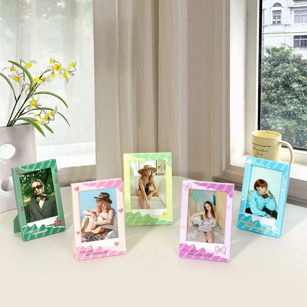 

3 Inch 3 Inch Photo Holder Easy to Use Vertical 3 Inch Photo Frame Creative Classic Mini Film Frame Place Photos