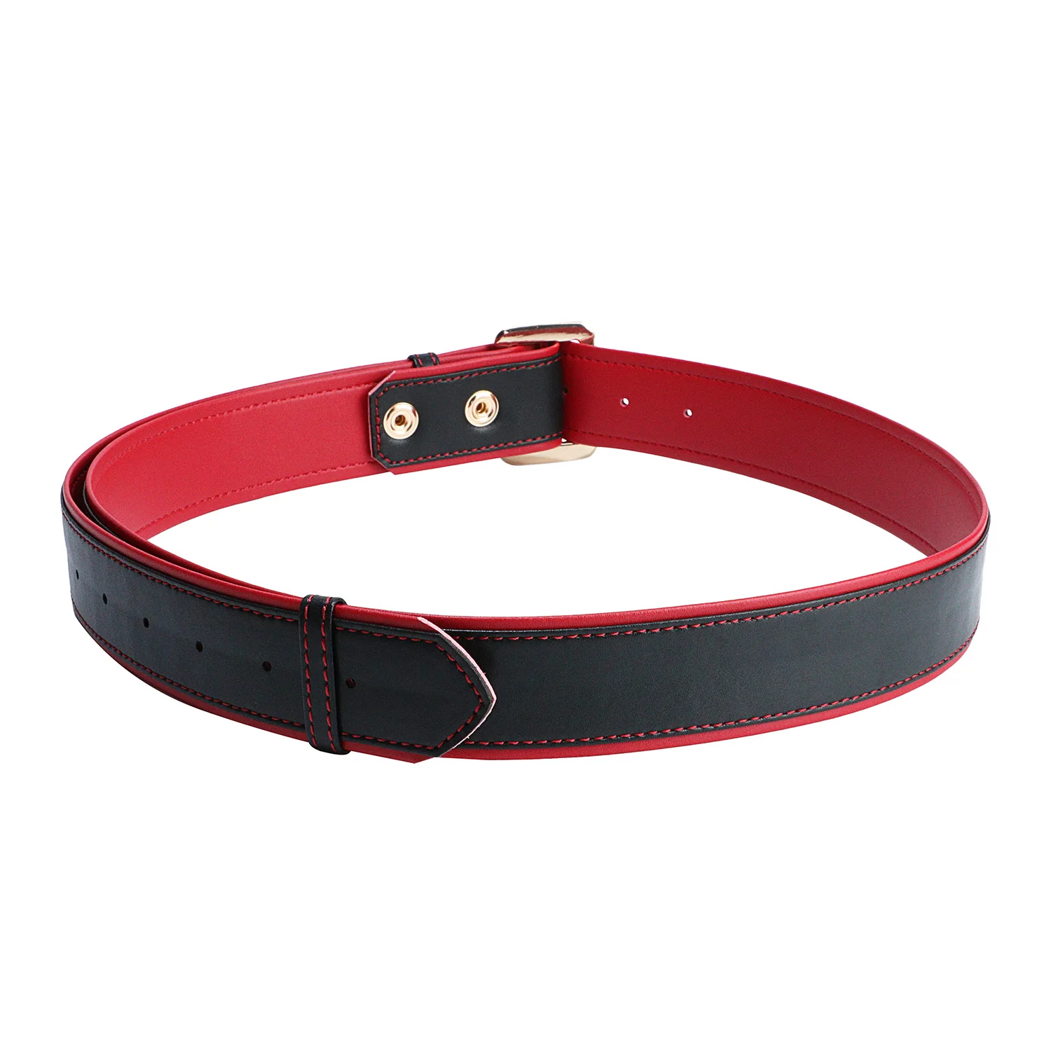 FRRK مثلي الجنس نمط بو الجلود المشتعلة الفارس الأسود 1 قطعة BDSM حزام الخصر المثيرة ، 5 قطع مجموعة الجسم عبودية الذكور العفة الأشرطة جهاز #4