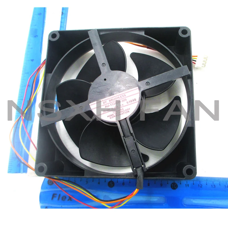 Ventilador AU-11240R-02 AU-11240R-04, AU-11240R-305, AU-11240R-301, 14V, 0.095A, AU-11340L-01, 11CM