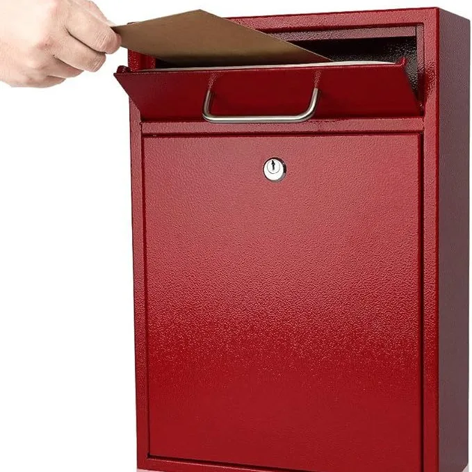 

Outdoor wall-hung letter box mailbox