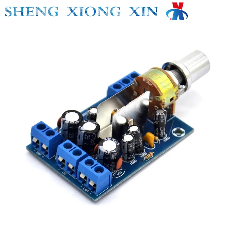 5pcs/Lot TEA2025B Dual Channel Amplifier 2.0 Computer Speaker Amplifier hifi Mini Speaker Circuit Board