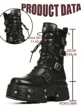 8 最佳銷售 emo靴子 - №5