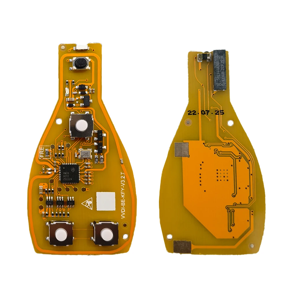 Xhorse VVDI BE Smart Car Key 433 315 MHz Can Change Frequency For Mercedes Benz V3.2 Version PCB