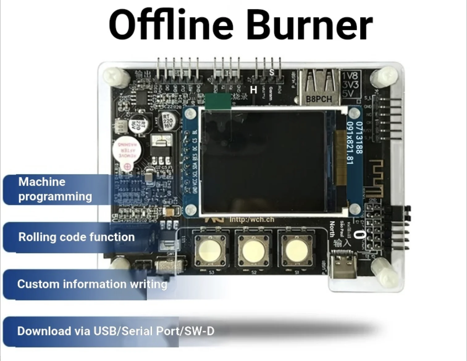 MCU-DL-PWRCFG Offline Burner