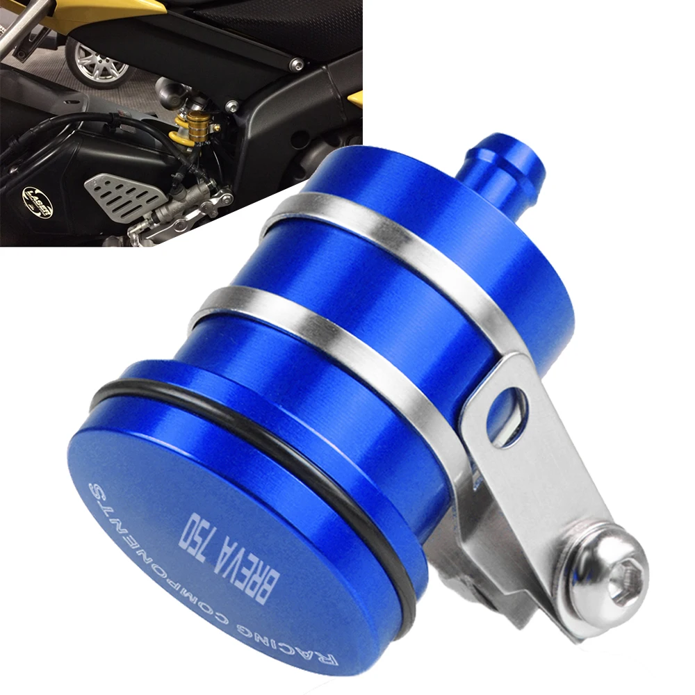 

Motorcycle Rear Brake Fluid Reservoir For Moto Guzzi BREVA 750 V7 2004 2005 2006 2007 2008 2009 Clutch Tank Oil Fluid Cup Cover
