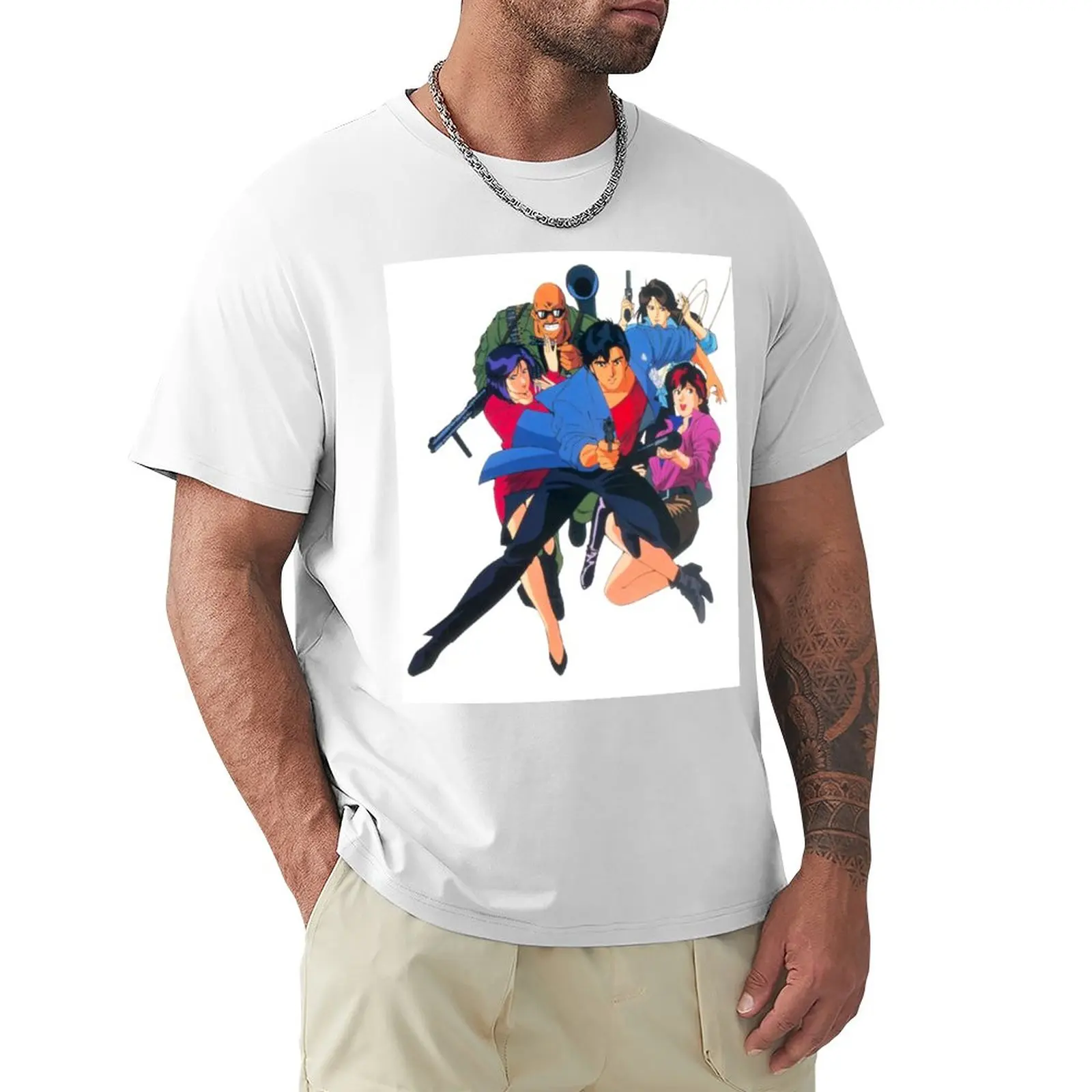 

Nicky larson t-shirt T-Shirt plus size t shirts man clothes funny t shirts for men