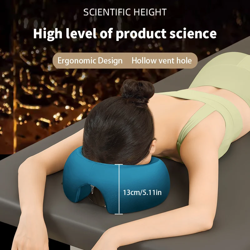 Gesicht Unten Kissen Schreibtisch Nickerchen Kissen Anfällig Ruhen Komfort Memory Foam Ergonomie Hause Massage Kopfstütze für Schönheit Salon