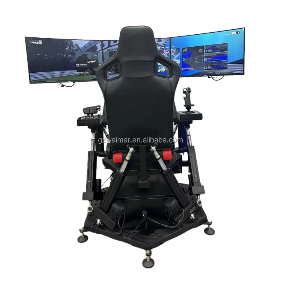 Hot Selling  Vr Airplane Simulator Immersive Flying Game Virtual Flight Simulator 9d Vr Game Machine for Business