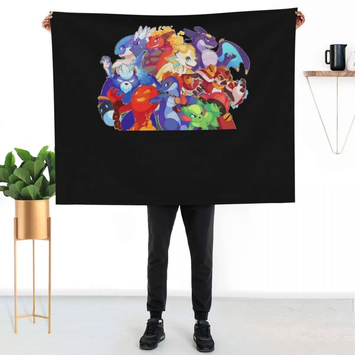 

Prodigy Math Game Throw Blanket Warm Comfortable Blanket for Office Napping