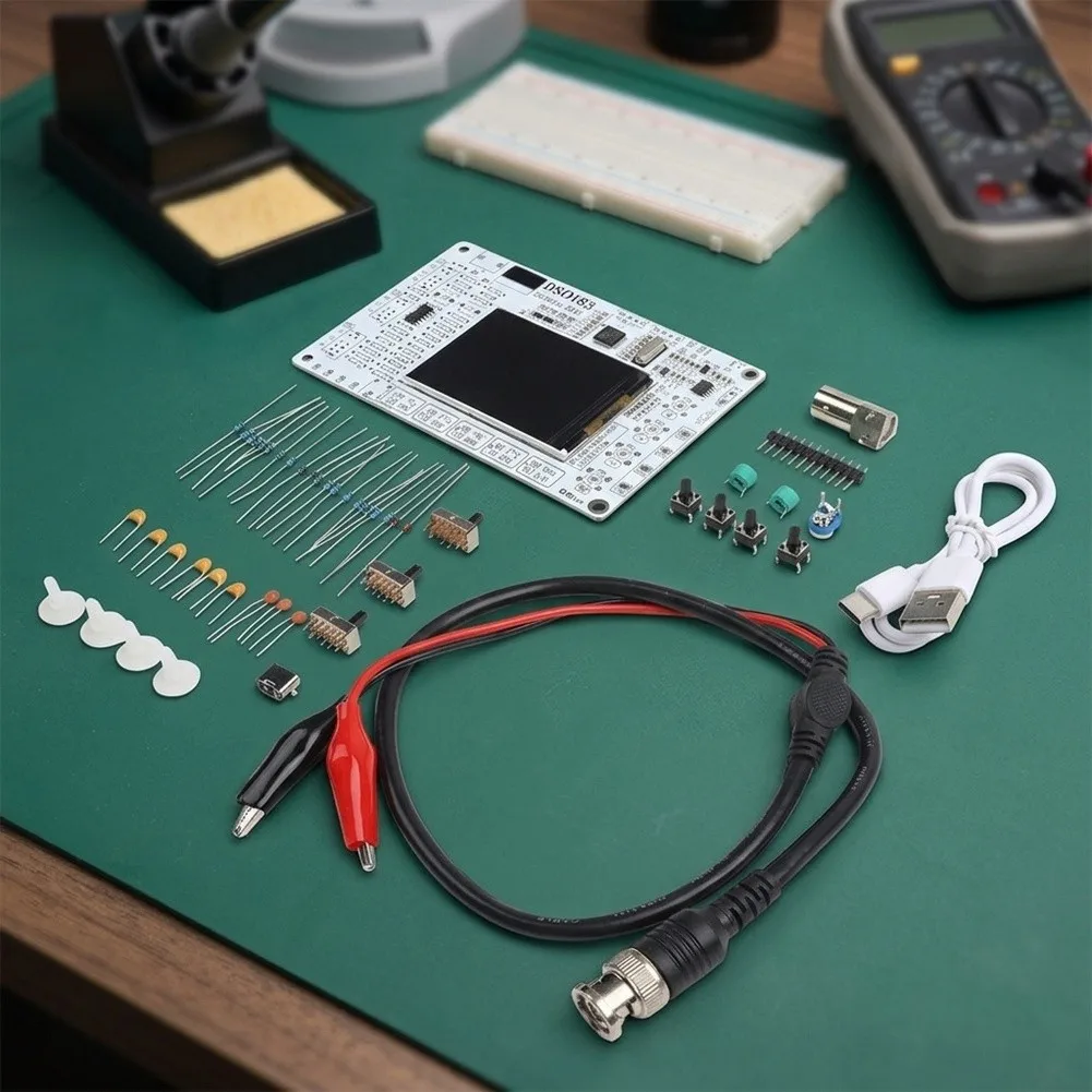 DSO183 For Oscilloscope for Engineering Students with 500kHz Frequency Response Vertical Sensitivity Range 10mV/div to 5V/div