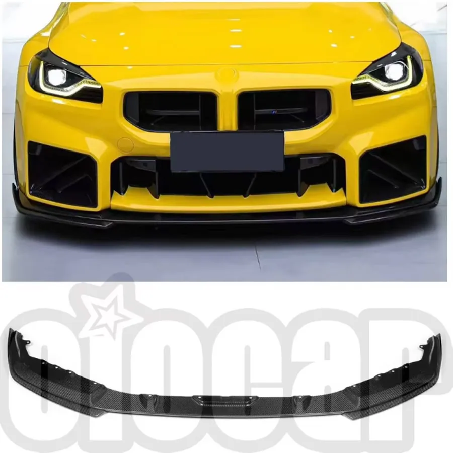 

Oiomotors 3D Style Pre-preg Dry Carbon Front Lip Spoiler for BMW G87 M2
