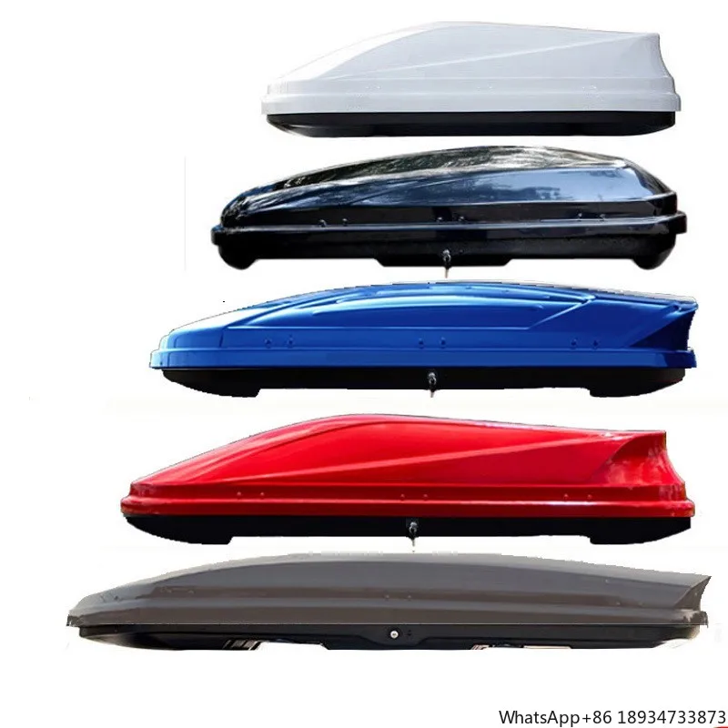 Car roof luggage 550L car suitcase SUV universal roof rack black and white gray red blue brown 6 colors