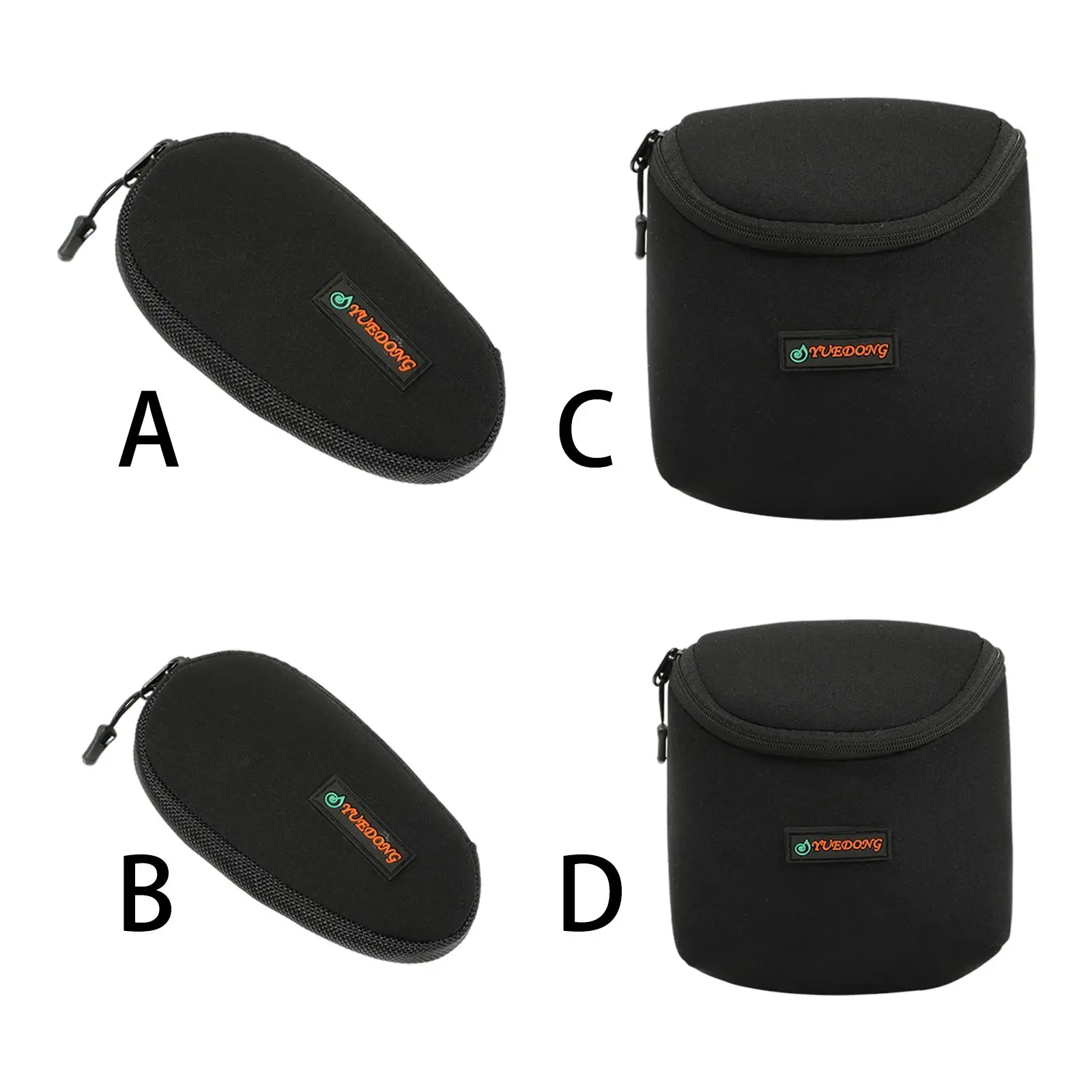 3-Piece Mouthpiece Pouch Flute Head Storage Bag Storage Bag for Trumpet