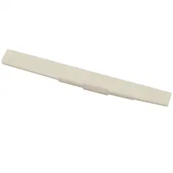 Ingelaste Buffalo Bone zadel blanco 80 mm voor klassiek gitaar muziekinstrument