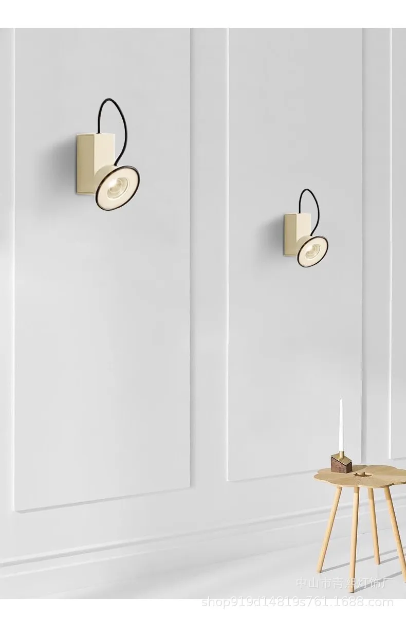 Lampada da scrivania magnetica di design italiano retro camera da letto comodino scrivania soggiorno lampada da parete corridoio