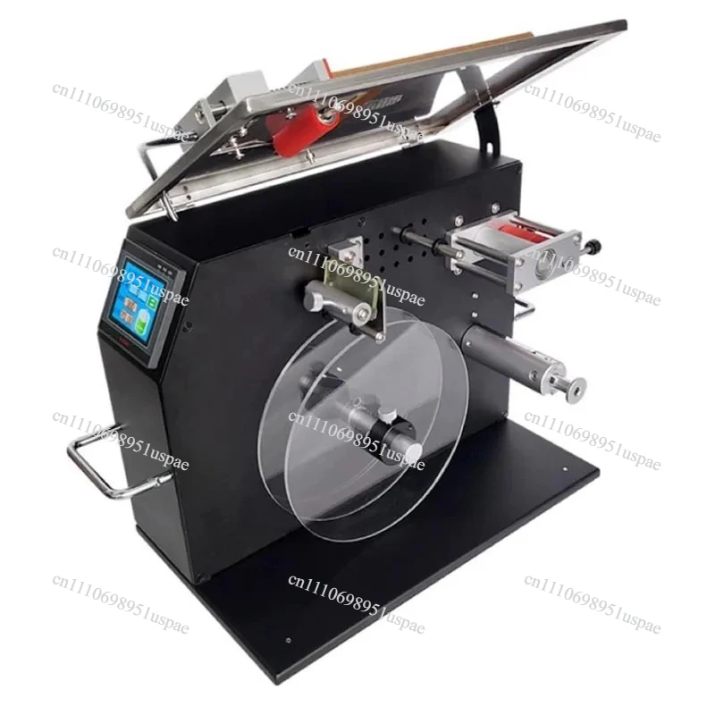 Right Angle Sealing Label Labeling Machine Semi Automatic Sealing Labeler For Packaging Box 90 Corner Stick Labeling Machine