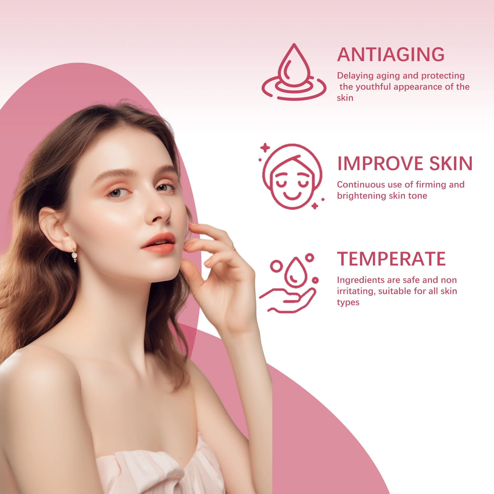 Wiyun كريم الفلفل ترطيب مرونة البشرة تعزيز إزالة العناية بالبشرة الخام مكافحة ترهل زيت الأركان كريم إزالة التجاعيد #6