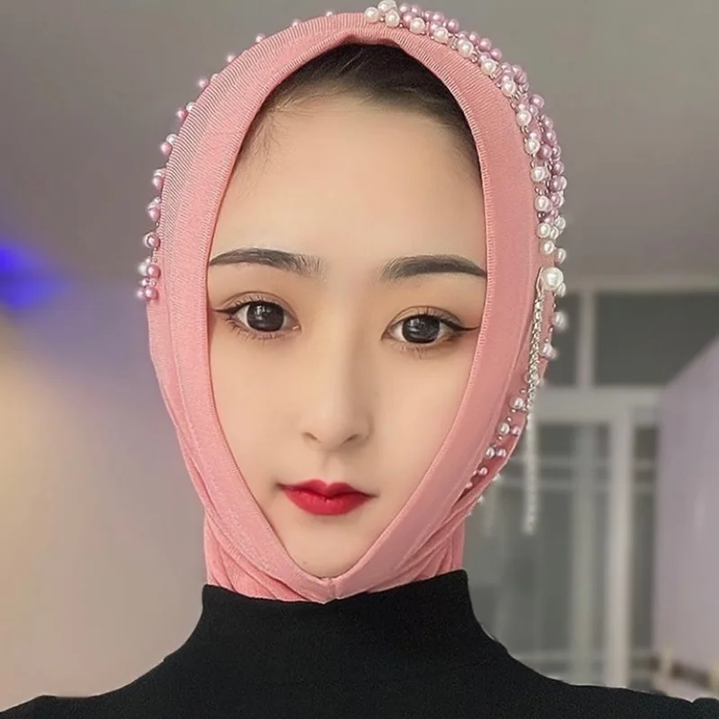 Hijab musulmán para mujer, pañuelo de gasa con borlas de lujo, oración de Malasia, Kufi, Islam, Arabia Saudita, moda, envío gratuito