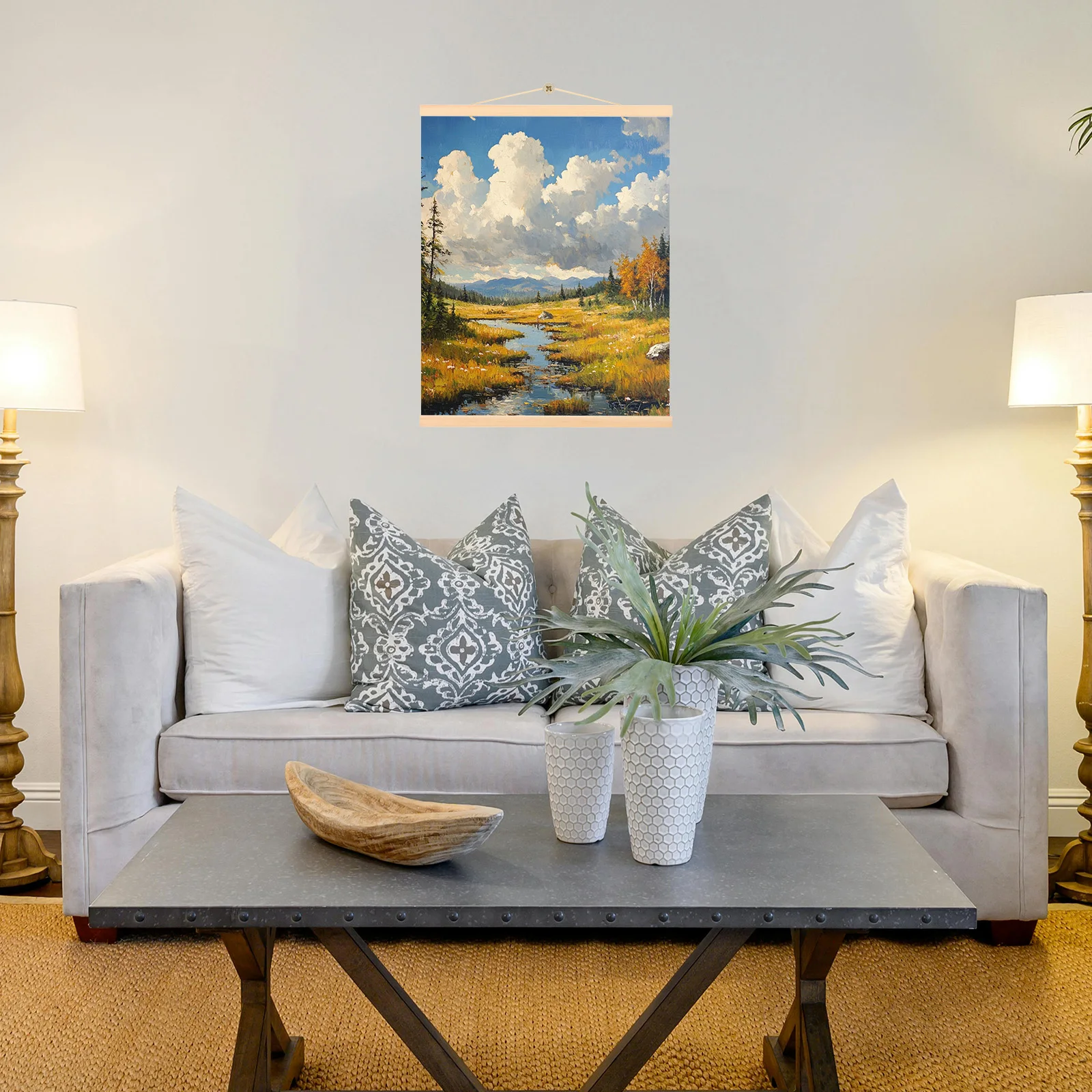 1Set Magnetische Poster Aufhänger Rahmen 16/20 Zoll Holz Magnet Bild Kleiderbügel Rahmen Foto Malerei Leinwand Poster Rahmen Kunst aufhänger