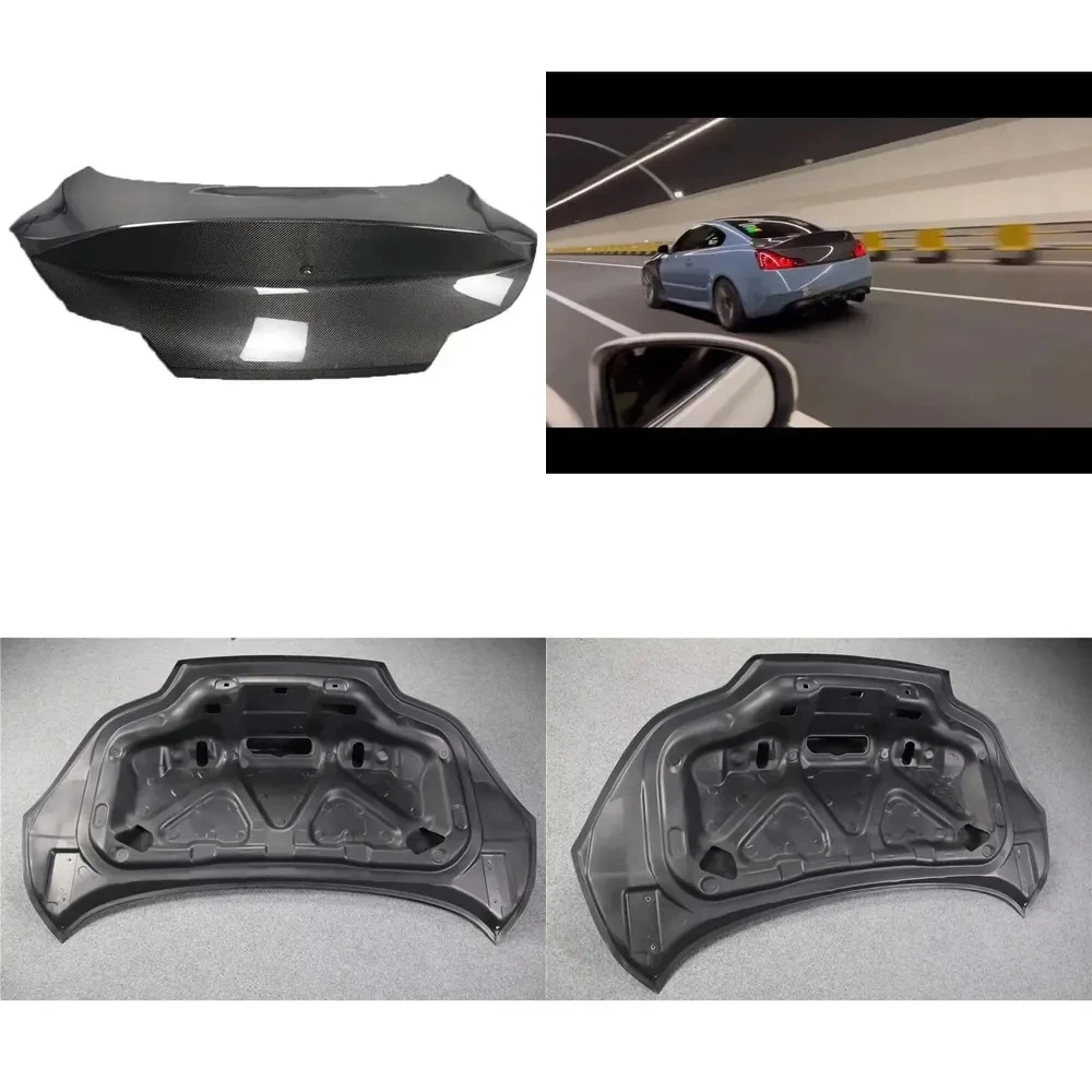 

Carbon Fiber Trunk for G37 Coupe 2 Doors V1 Style Duckbill Trunk for G37