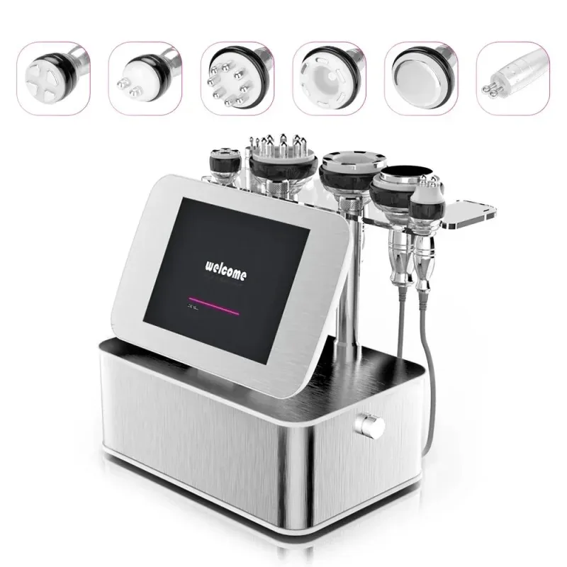 

Portable 40K Cavitation RF Vacuum Fat Burning Machine Home Use for Body Slimming Weight Loss Cellulite Removal Lymph Drainage
