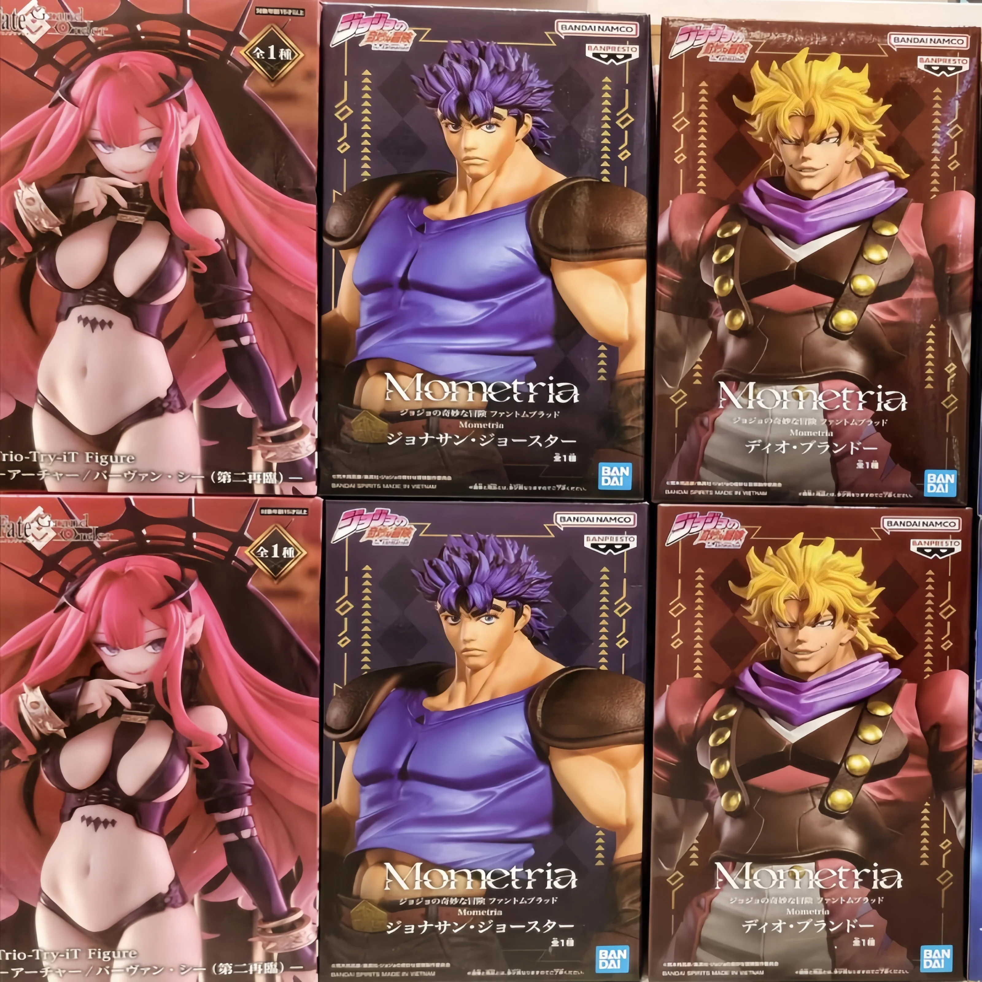

In Stock Bandai Jojo'S Bizarre Adventure Mometria Series Jonathan Joestar Pvc Action Figure Collectible Model Toy Gift For Fans