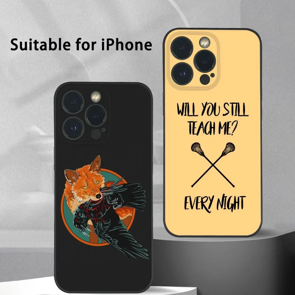 

The F-Foxhole Court Phone Case For iPhone 16 15 14 13 Pro Max Plus Mini Frosted Soft Shell Funda Shockproof Cases