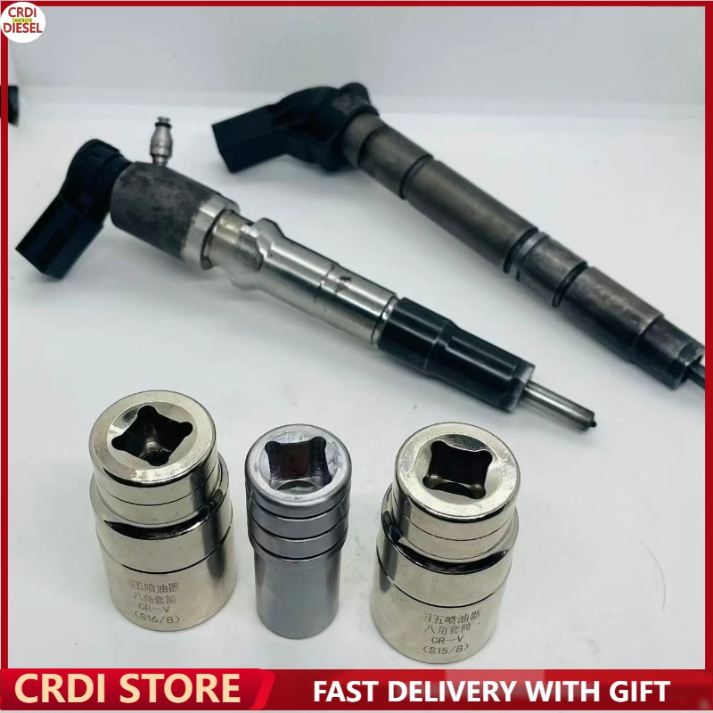 

8-point and 9-point Nozzle Cap Socket Wrench for Siemens Piezoelectric Injector