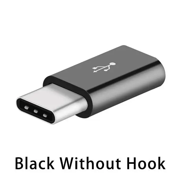 Przenośny brelok do kluczy Kabel USB typu C Adapter OTG Micro USB żeński do męskiego konwertera typu C Adapter USB-C do Huawei Xiao Mi