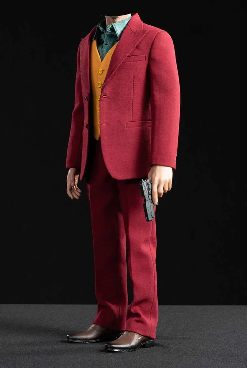 Toy Center Classic Red Suit 1/6 Male Soldier Vest Shirt pantaloni Head Sculpt Body Model per 12 "Action Toy Figure Doll Hobby