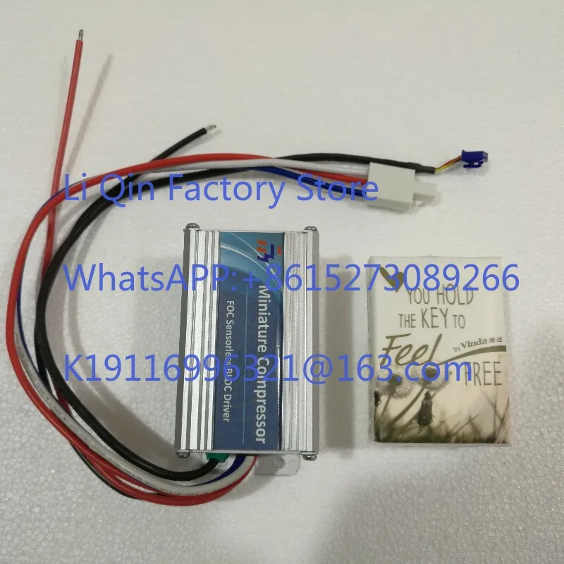 ZH2048A 48V miniature DC rotor compressor/CNC machine tool air conditioner variable frequency cooling view 5