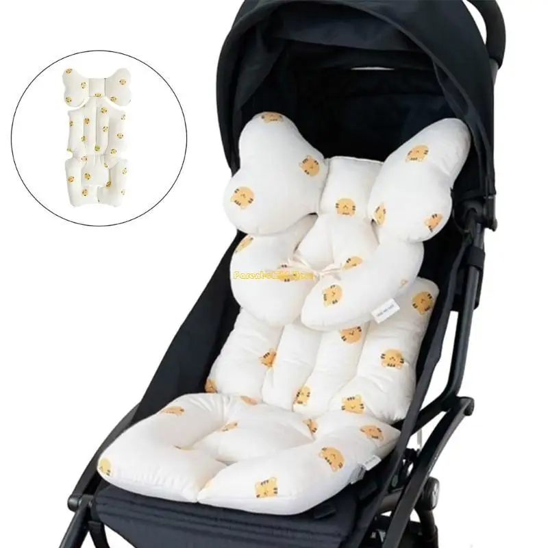 WXTD Kinderwagen Kussen Veiligheid Stoel Mat Schokabsorptie Kinderwagen Liner Baby Winkelwagen Pad Eetkamerstoel Wiegen Kussen