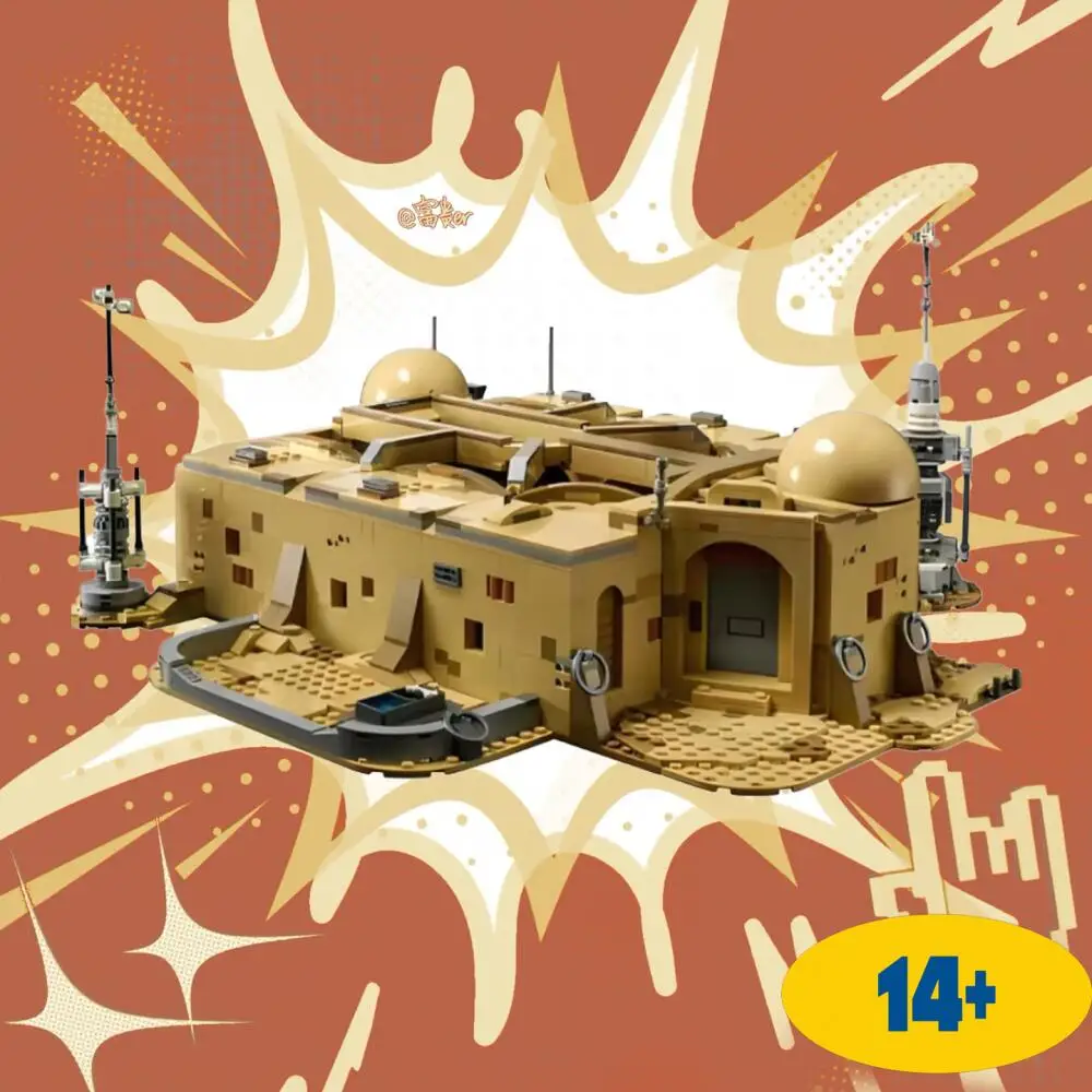2025 Nouveau 75290 articles de vente Mos Eisley Cantina Compatible avec les blocs de construction briques éducatives cadeaux d'anniversaire de noël pour enfants