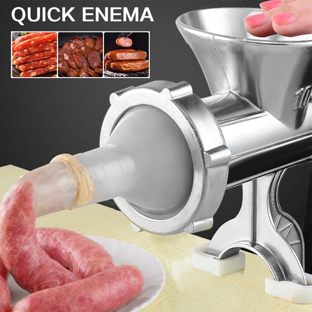 Manual meat grinder for homemade sausages Homemade Burger Small Meat Grinder Hand crank operation Home Kitchen Cooking