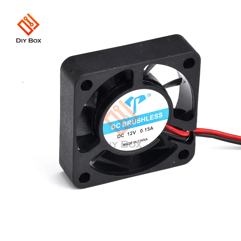 DC4010 5V 12V 24V Cooling Turbo Fan Brushless 3D Printer Parts 2Pin For Extruder DC Cooler Blower Part 4cm Black Plastic Fans