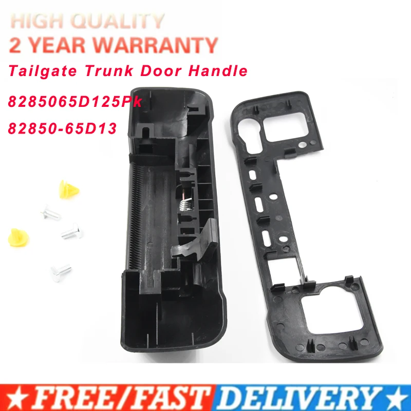 8285065 D125PK 82850-65D13 Do Suzuki Grand Vitara 1999-2005 Czarna klamka tylnych drzwi zewnętrznych