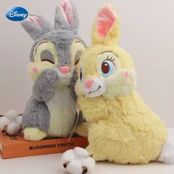 Cute Thumper Rabbit Disney Bambi Girlfriend Miss Bunny Plush Toy Gifts For Kids Girls Kawaii  Stuffed Animal Dolls Gray & Yellow