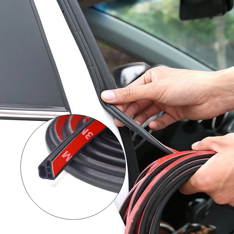 Car Door Seal Edge Trim Noise Insulation Seal Strip For Audi A3 8l 8v 8p A4 B5 B6 B7 B8 A5 A6 C5 C6 C7 A7 A8 D2 D3