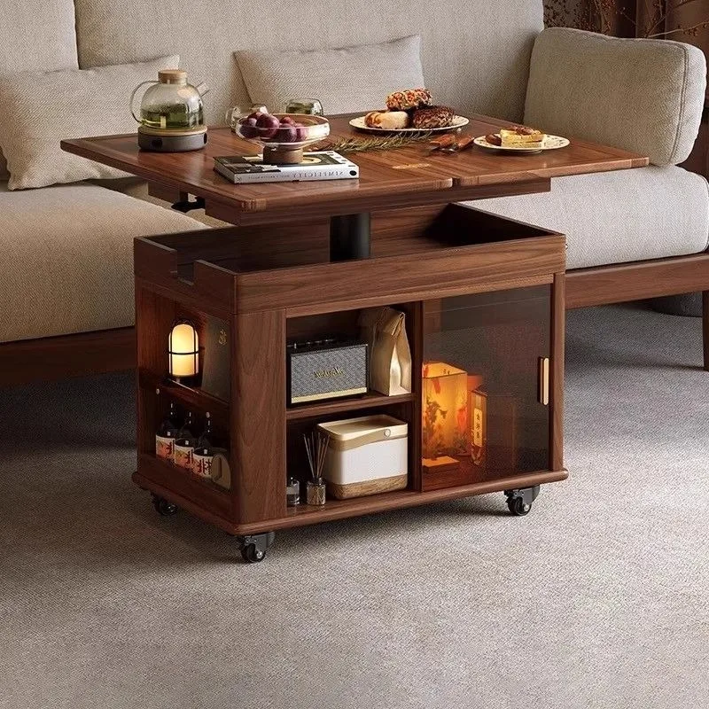 

Frame Wheels Coffee Table Japanese Organizer Aesthetic Minimalist Coffee Table Unique Italian Tavolini Da Salotto Furnitures