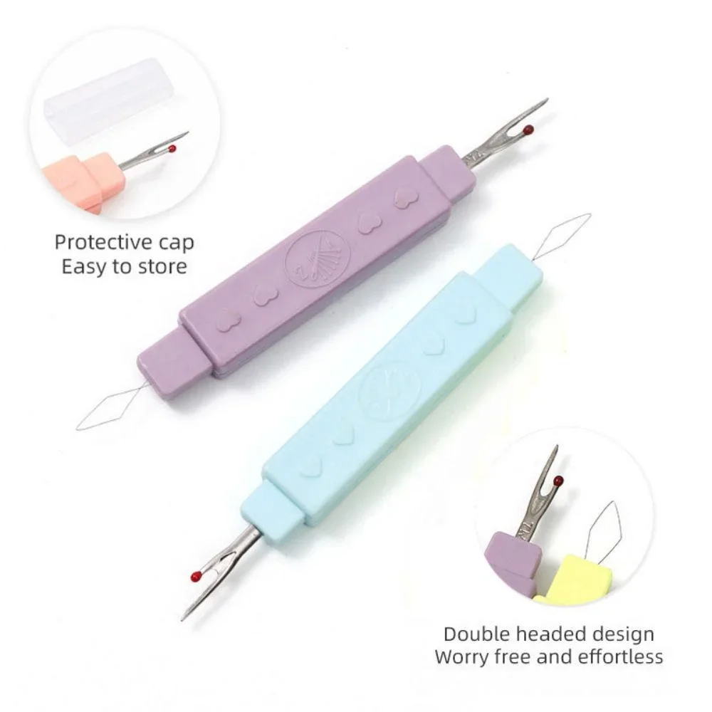 2 in 1 Needle Threader Seam Ripper Tool